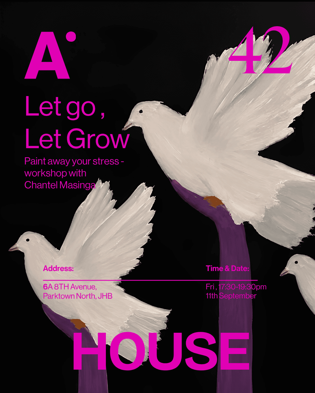Let Go, Let Grow Painting Workshop