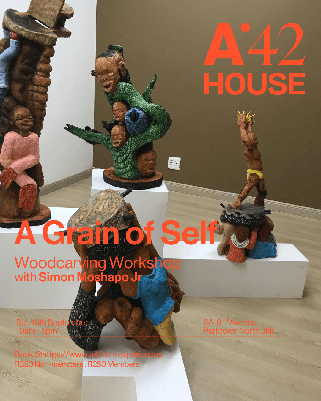 A Grain of the Self: Woodcarving Workshop with Simon Moshapo Jr